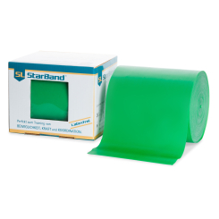 SL StarBand®  XL - Therapie- und Fitnessband grün (stark) - 25 Meter